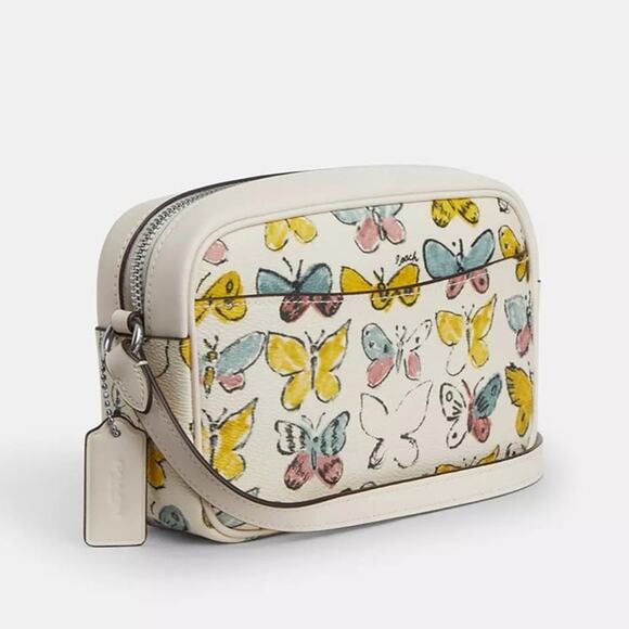 🦋Coach Mini Jamie Camera Bag With Butterfly Print - Picture 2 of 12
